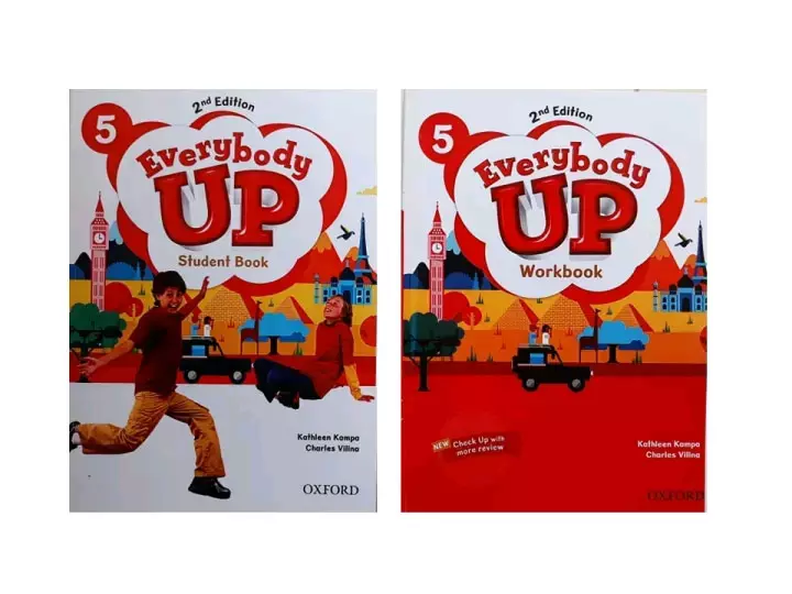 Bộ Everybody Up 5 2nd Edition (sách học + bài tập)
