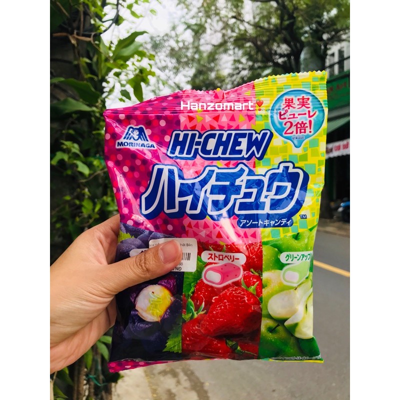 Kẹo Dẻo Bổ Sung Vitamin Hi - Chew Morinaga Nguyên Túi