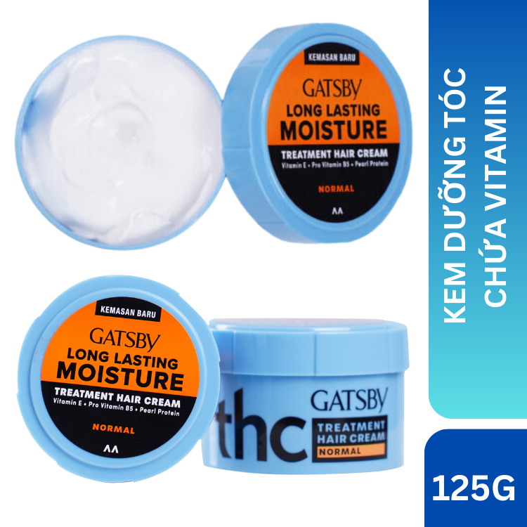 Kem vuốt và dưỡng tóc thường Gatsby 125G