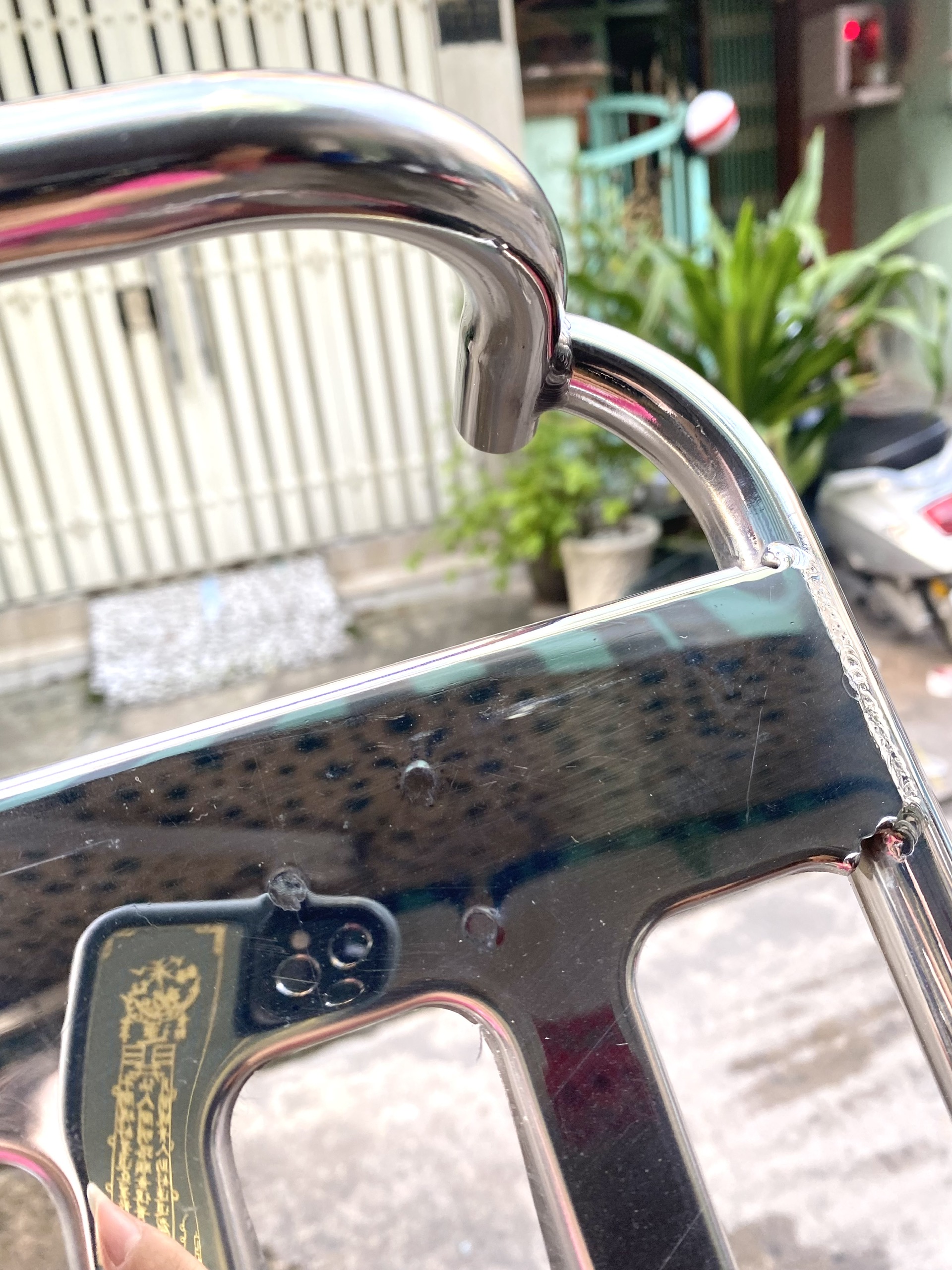 BAGA YÊN SAU CUB 86 INOX