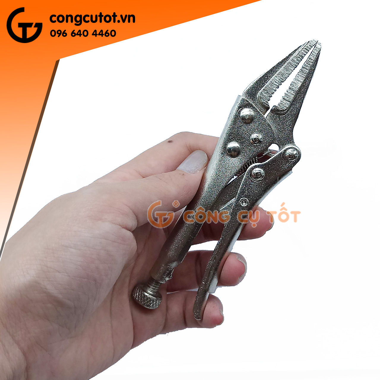 Kìm bấm chết mỏ nhọn mini GT3413 125mm