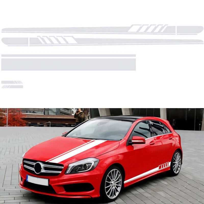 [HCM]Tem xe ô tô thể thao TS107 (trắng)