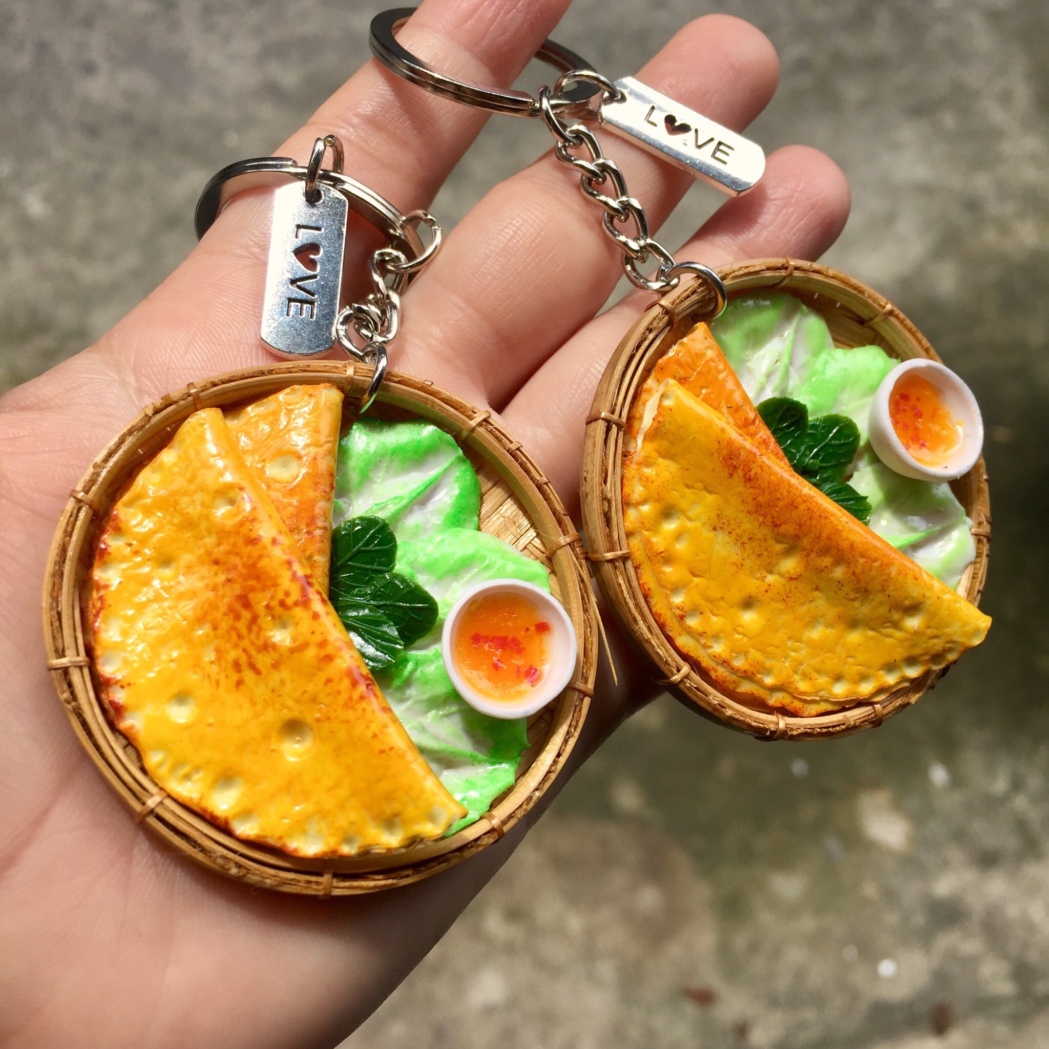 Móc khóa Cơm Gà Xôi Mỡ Lilande