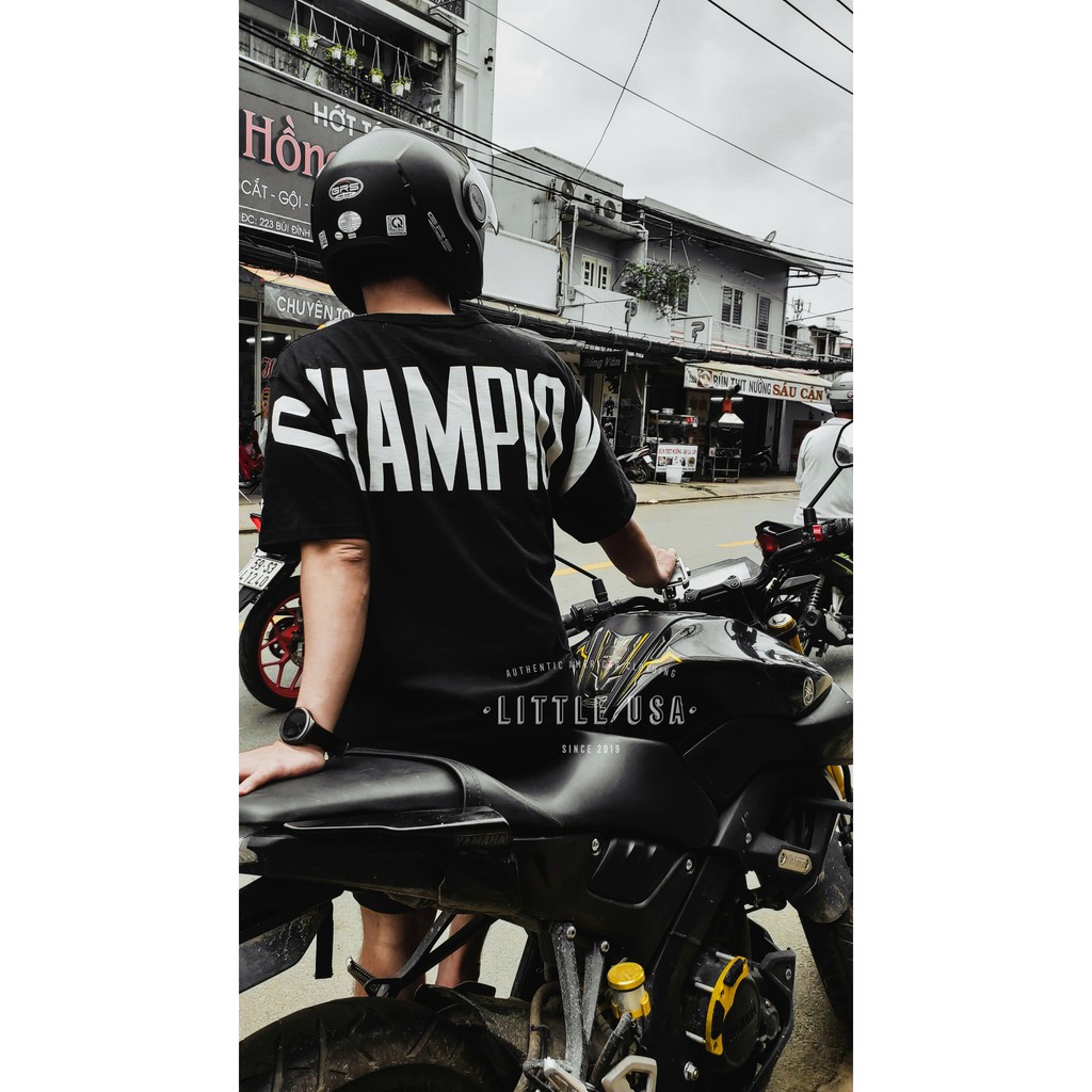 Áo Champion® Heritage Custom Big Logo Back Tee