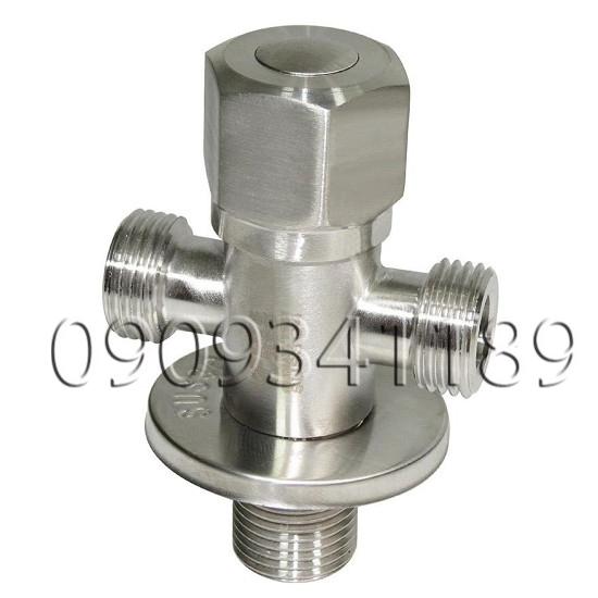 [HCM]T cầu Van giảm Áp 2 ngã van ba ngã nhà vệ sinh Van bồn cầuVan T Chia Nước cho vòi xịt vệ sinh và bồn cầu inox 304 T CẦU đẹp