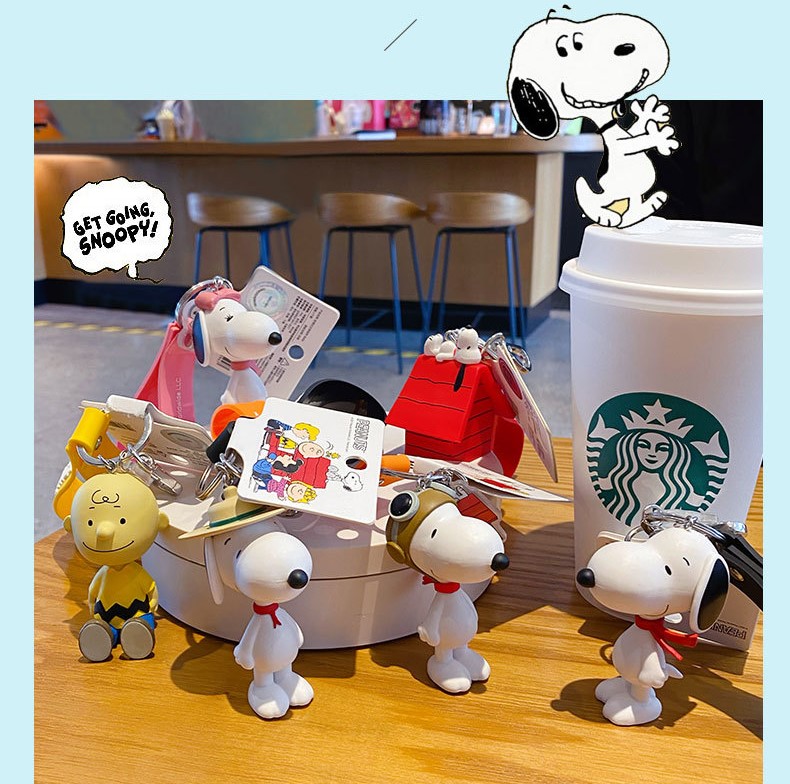 Móc khóa Chó Snoopy CAO CẤP