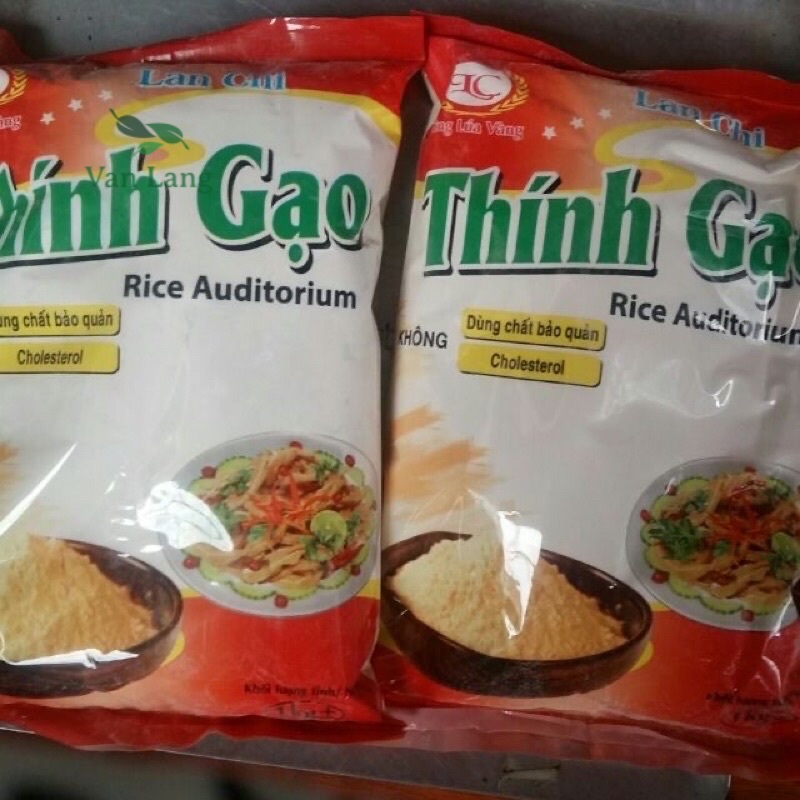 1Kg BỘT THÍNH GẠO LAN CHI LÀM NEM CHUA, NEM THÍNH NGON