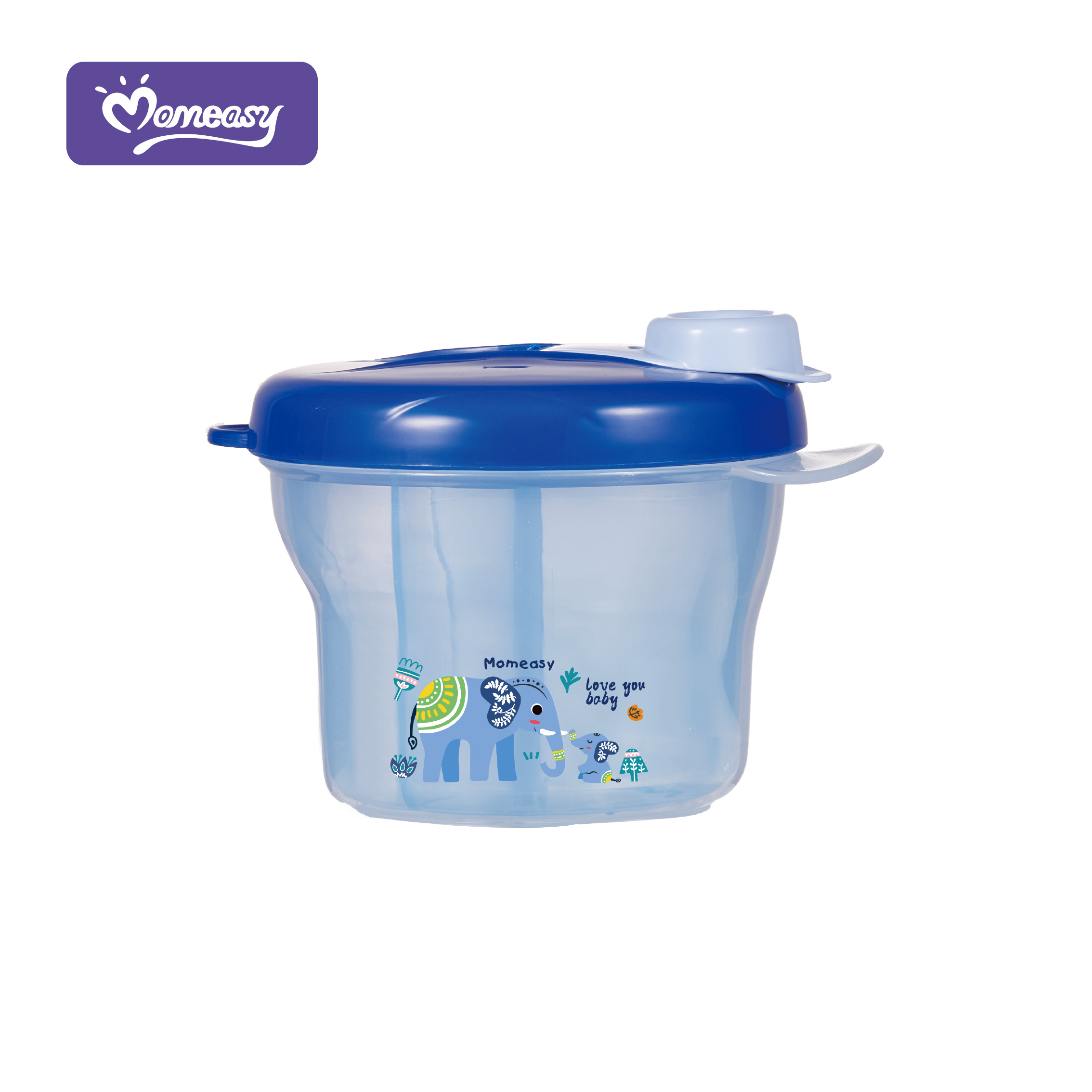 Hộp chia sữa bột 3 ngăn Momeasy