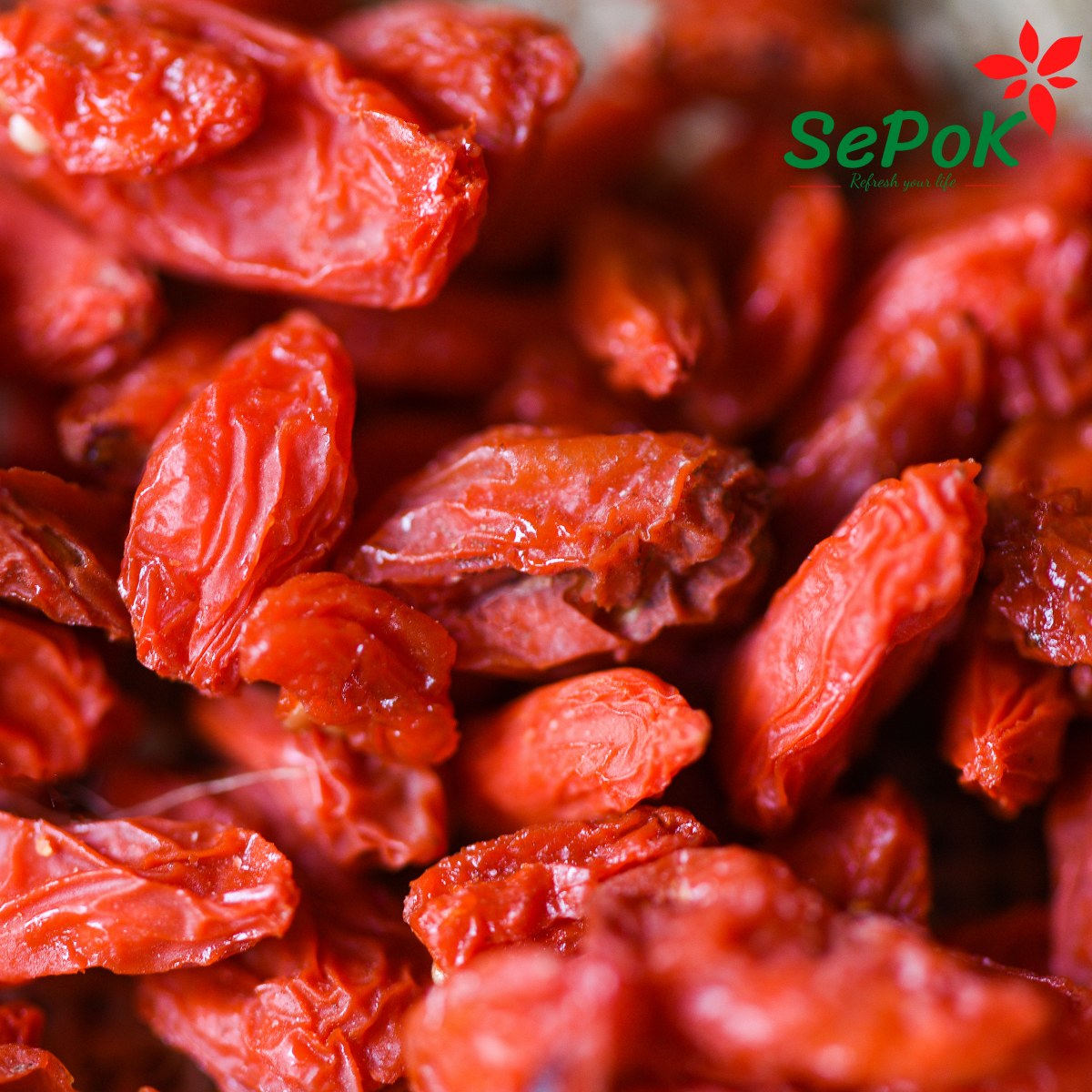 Kỷ tử sấy khô 100g-hạt to,đẹp-Sepok