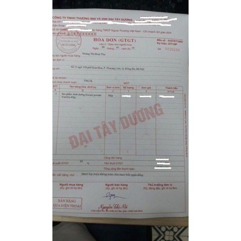 Sữa Ensure Đức 400g Hương Vanilla date T8/2024