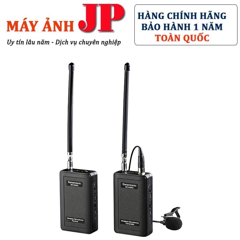Micro gài áo không dây cho máy ảnh Saramonic SR-WM4C V2