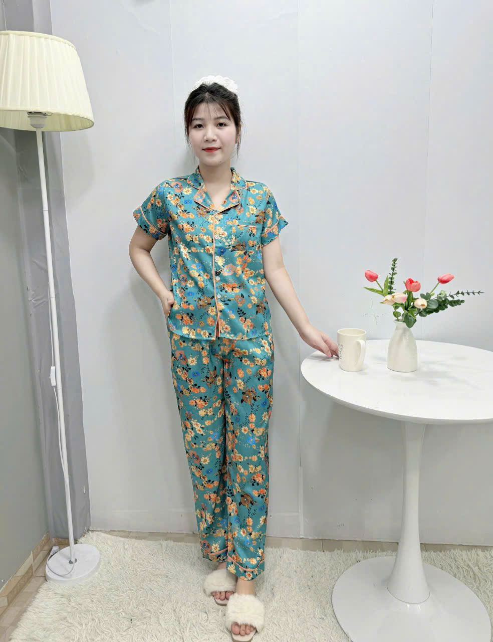 Set bộ quần áo mặc nhà cho nữ đẹp