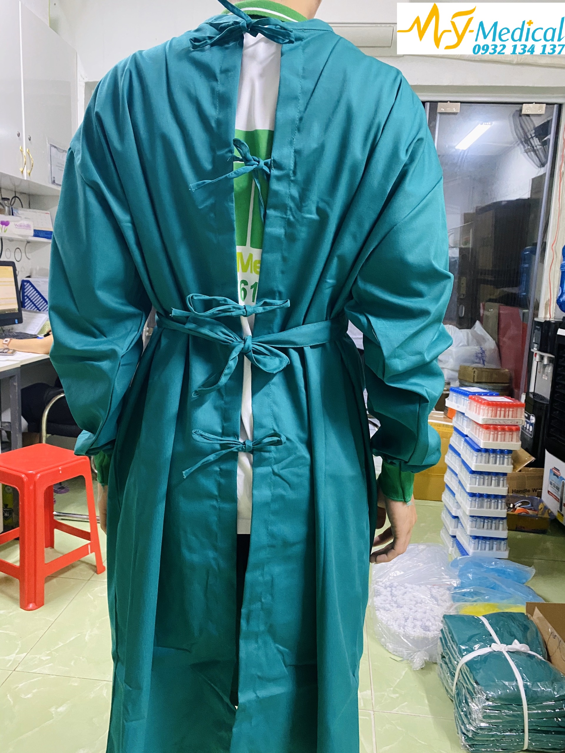 Áo Choàng Vải Phẩu Thuật