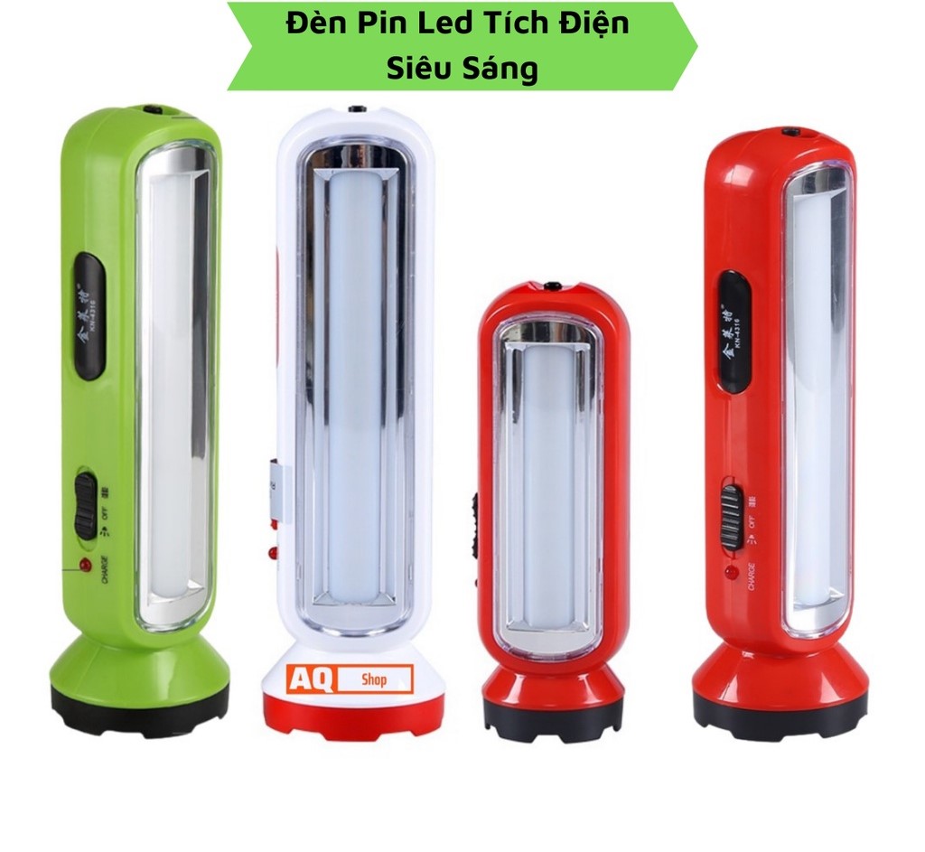 Đèn Pin Sạc 2 Chức Năng 4316 [ Nhỏ & Lớn ]