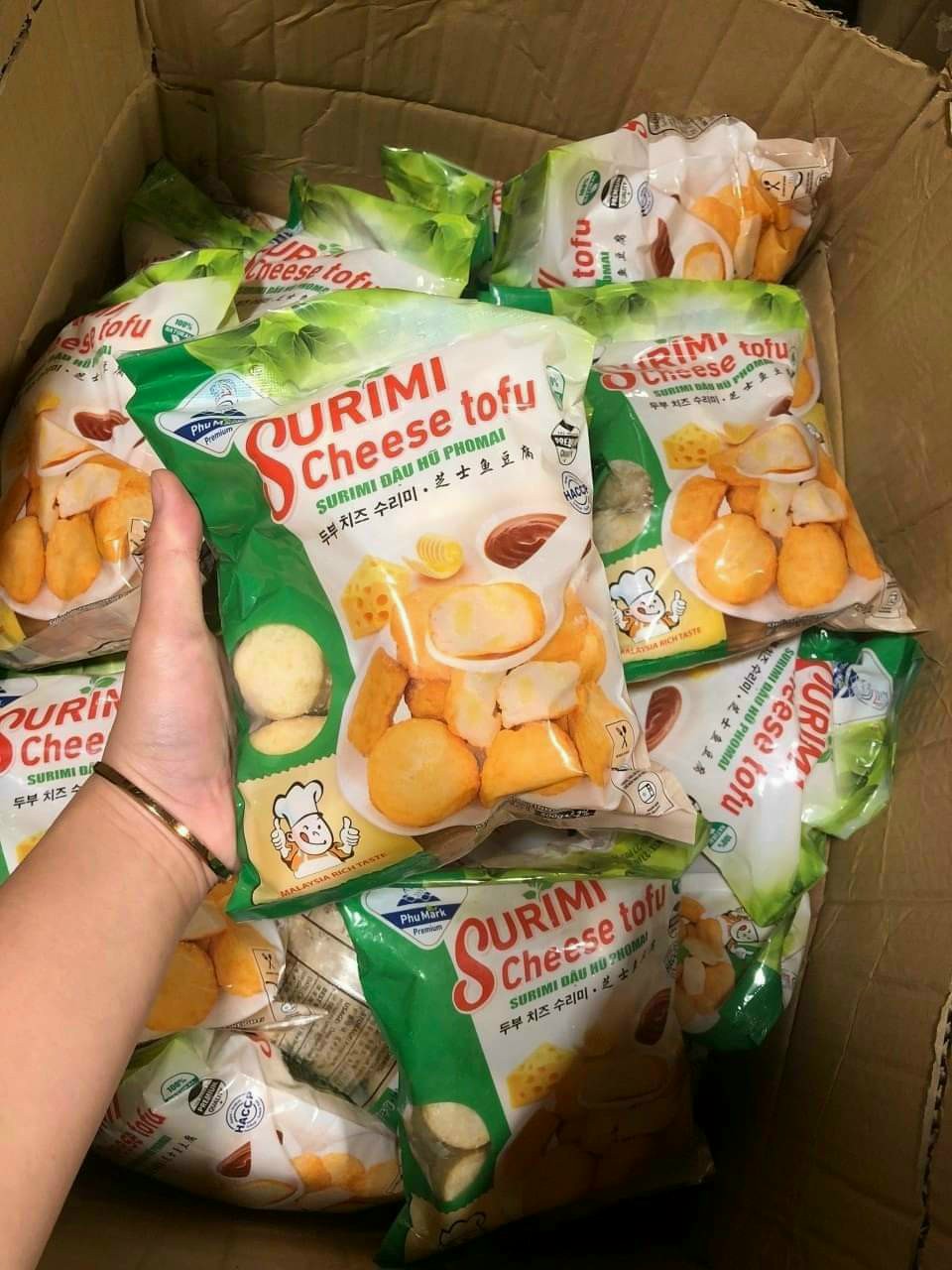 Đậu Hũ Phô Mai Phú Mark 500g ( CHỈ GIAO HỎA TỐC TRONG VÒNG 2H,chỉ ship HCM)