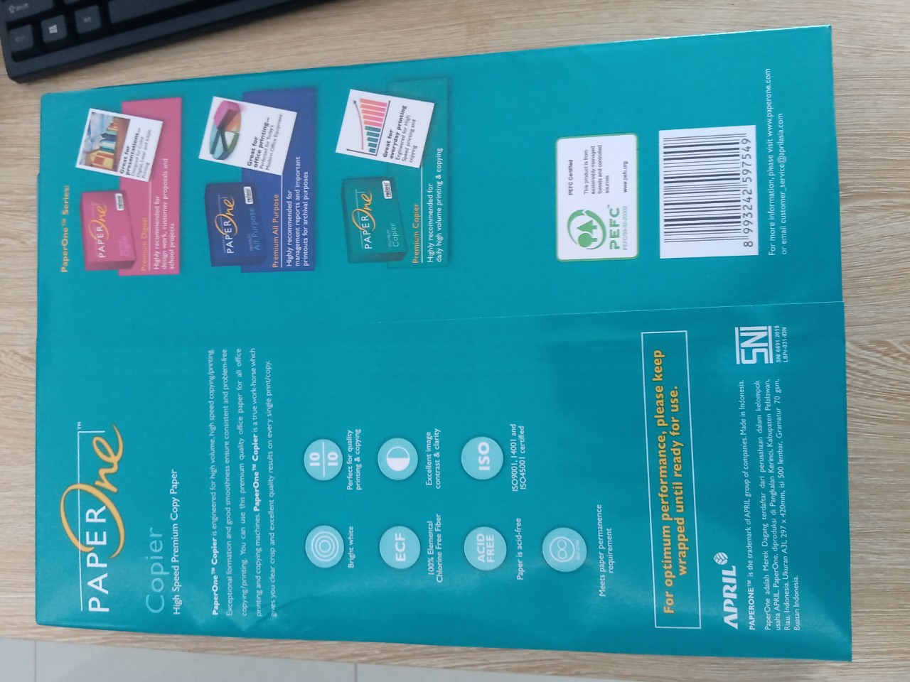 Giấy paperone A3-70GSM 500 tờ