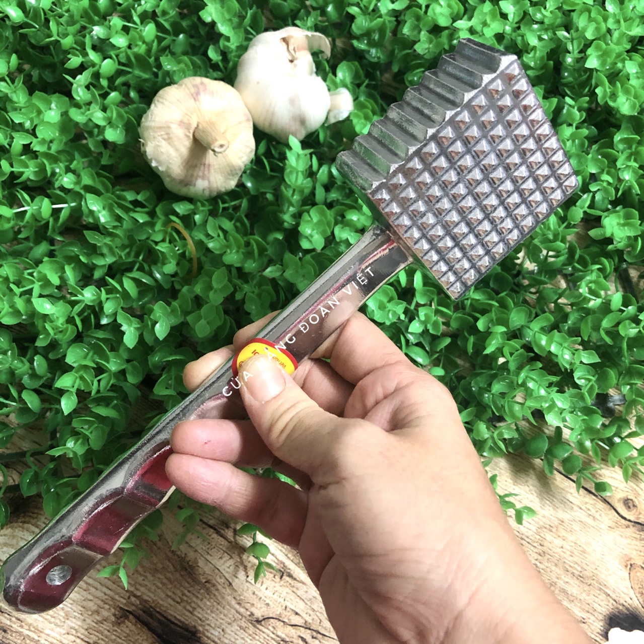 Búa đập thịt inox - size lớn