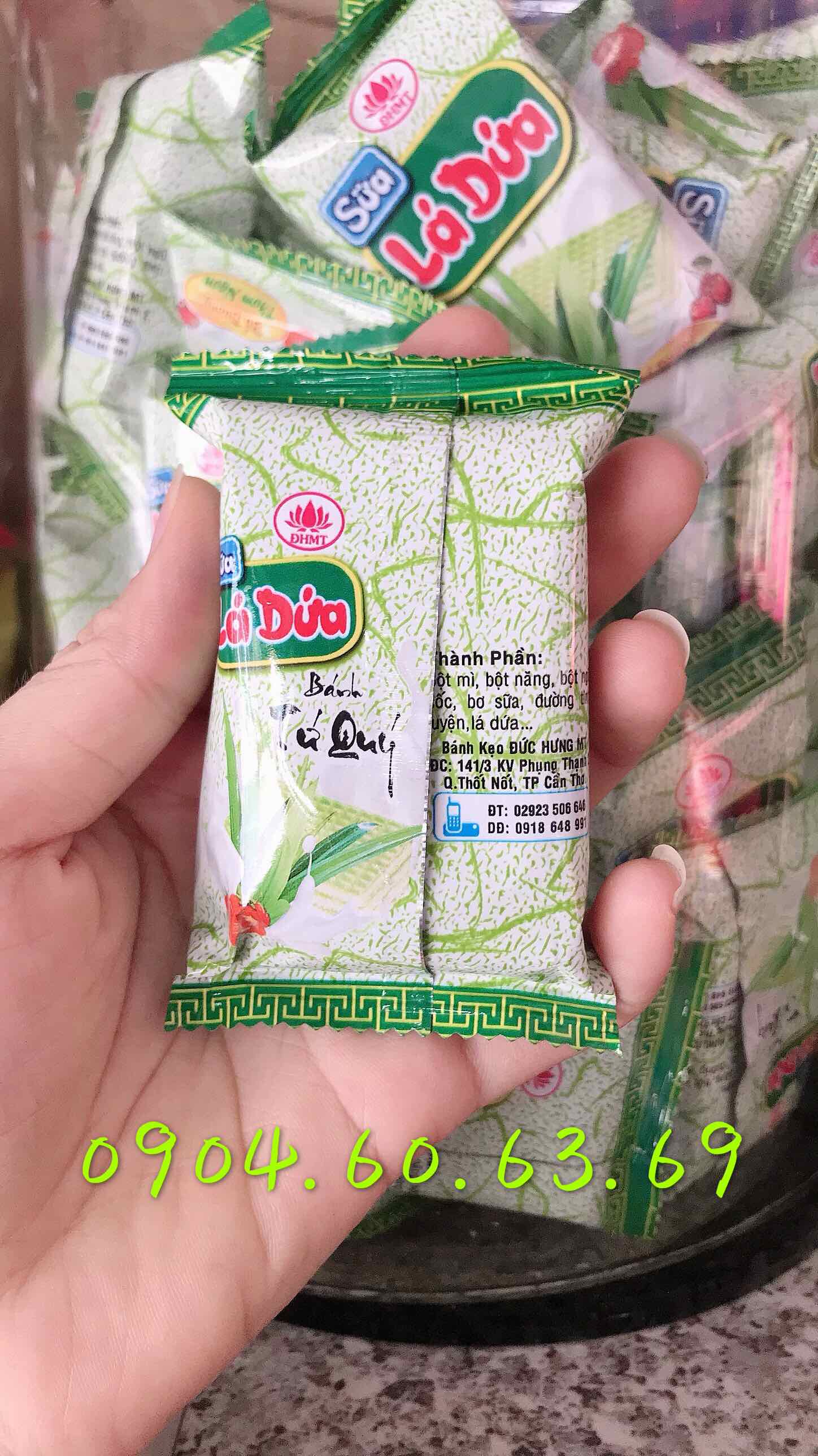 Bánh Xốp Lá Dứa Sữa 500g