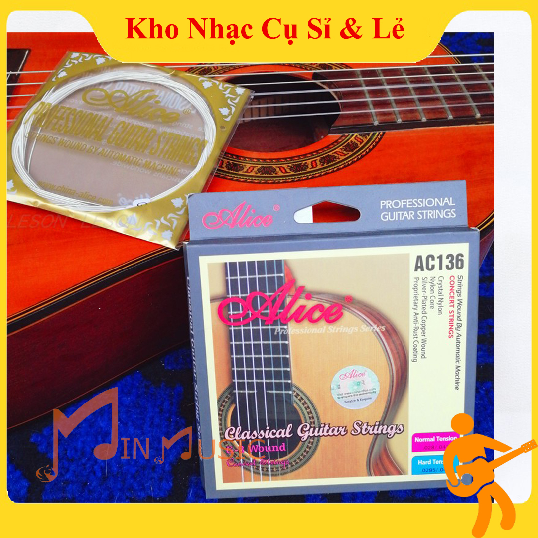 Dây Đàn Guitar classic Alice AC136 | dây nilong