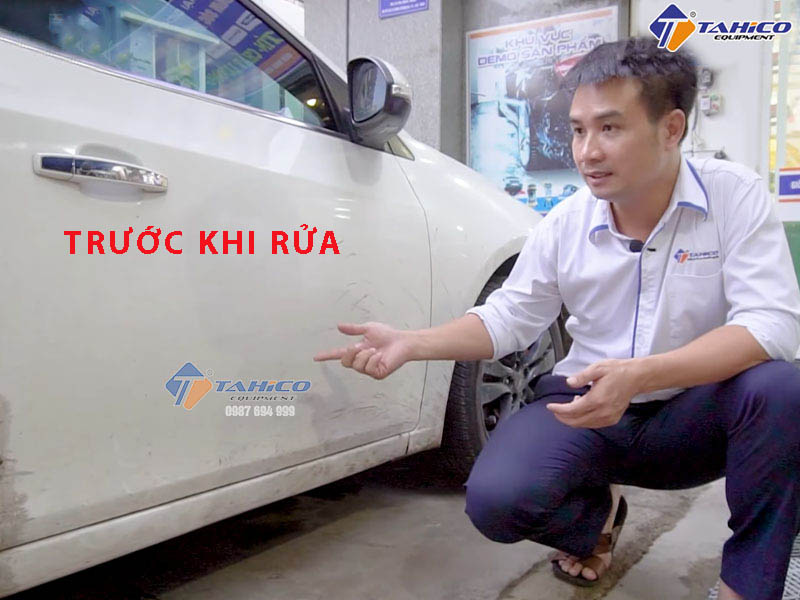 Dung dịch rửa xe bọt tuyết Ventek 5 lít