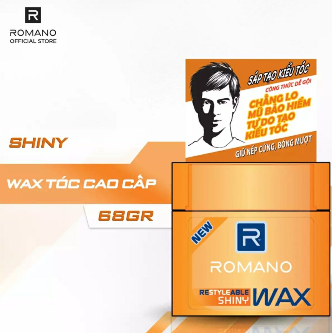 Sáp vuốt tóc Romano 68g