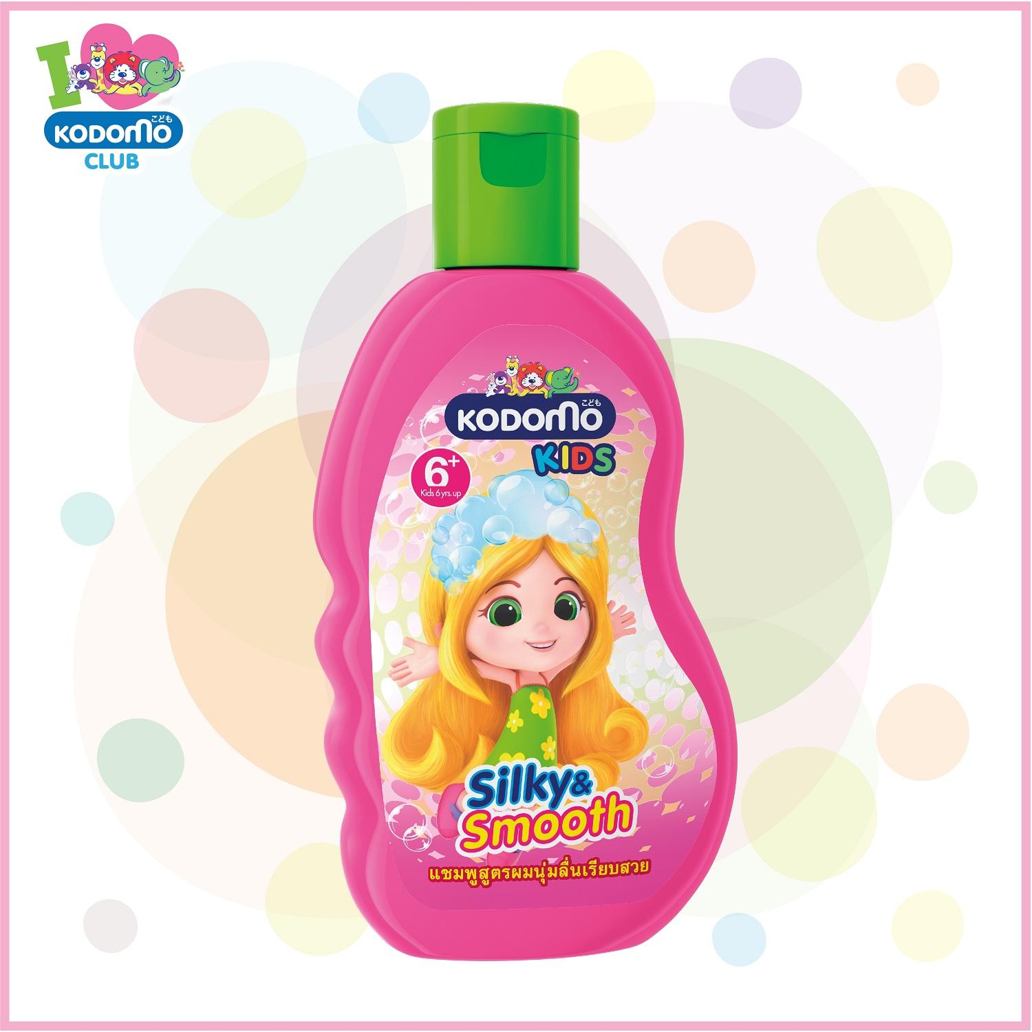 [HCM]Dầu gội Kodomo Silky and Smooth Kids 180ml