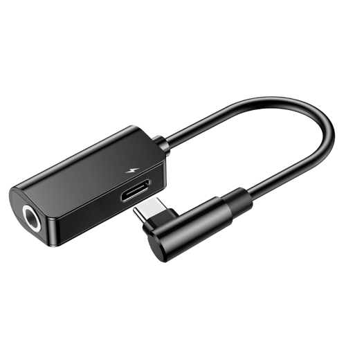 Cáp chuyển Baseus L45 Type-C sang Audio 3.5mm + Type C
