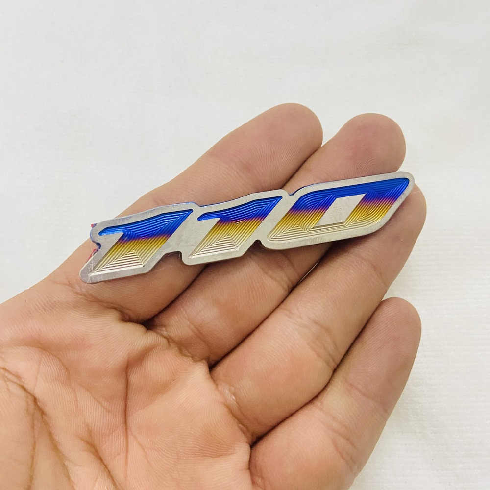 [ĐỒNG GIÁ] TEM TITANNIUM DÁN TRANG TRÍ XE MÁY MẪU CHỮ 110, KEO DÁN 3M CHẮC CHẮN, TRANG TRÍ XE SIÊU CHẤT