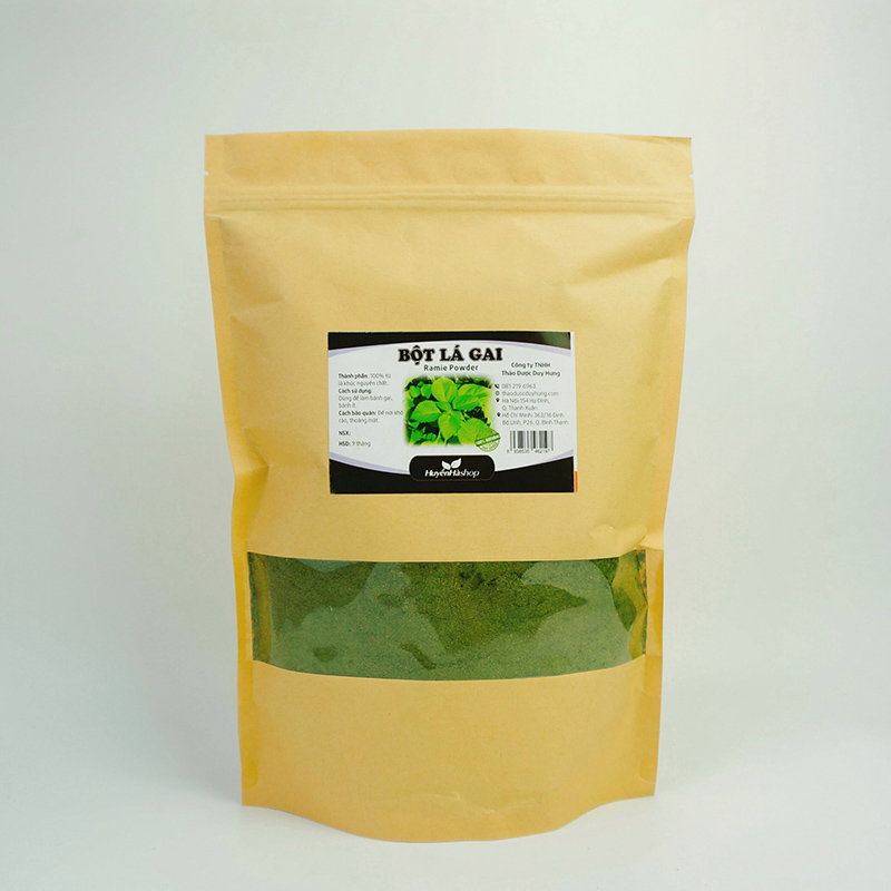 Bột lá gai nguyên chất - 100g - bột làm bánh