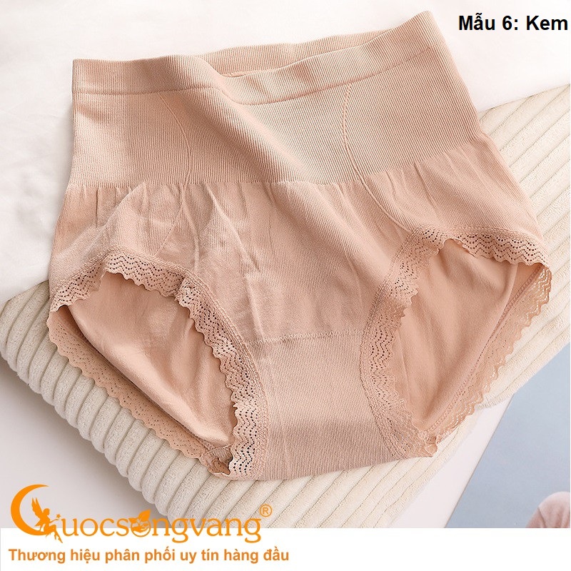 Quần lót nữ gen eo quần lót cotton co giãn 4 chiều GLDL038 Cuocsongvang