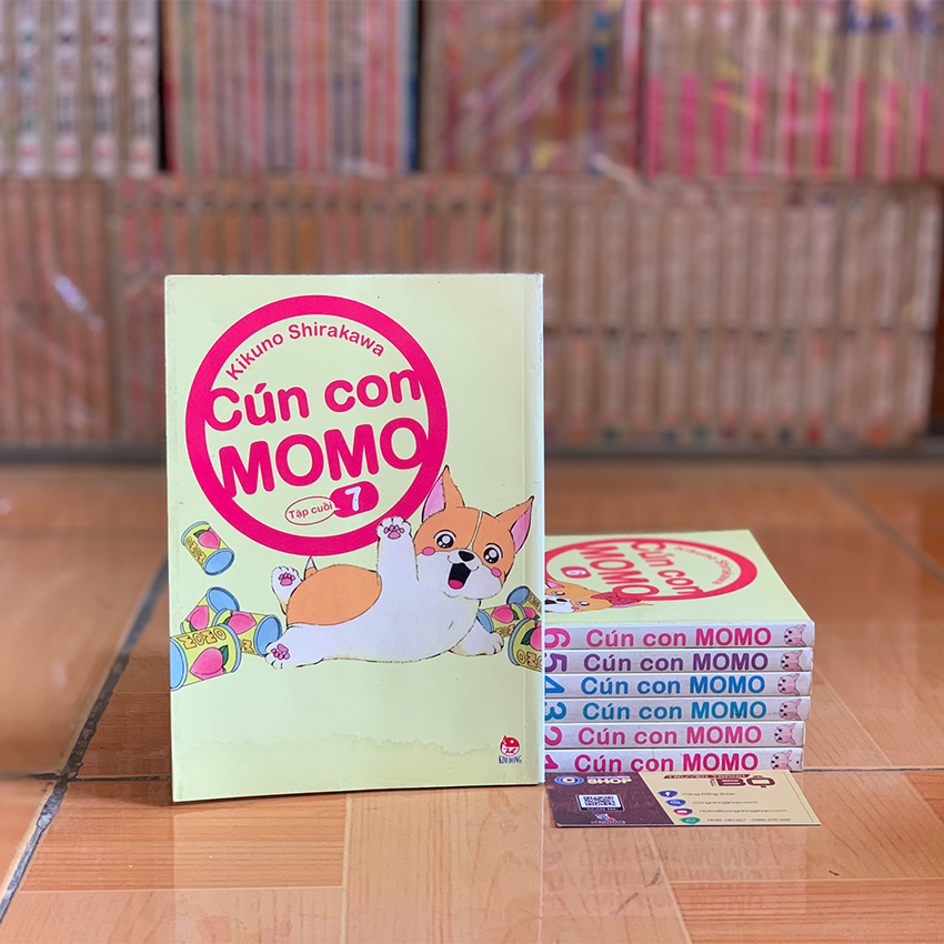Truyện Cún Con Momo trọn bộ 7 tập - Sách truyện Full bộ