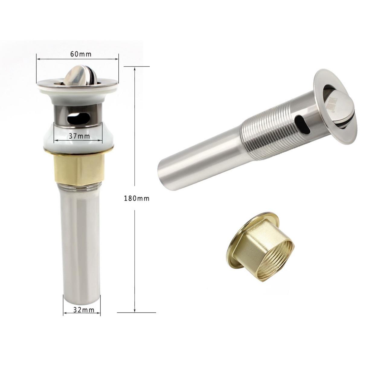 Xi phông xả Lavabo, Xi phông thoát nước chậu rửa mặt bằng Inox