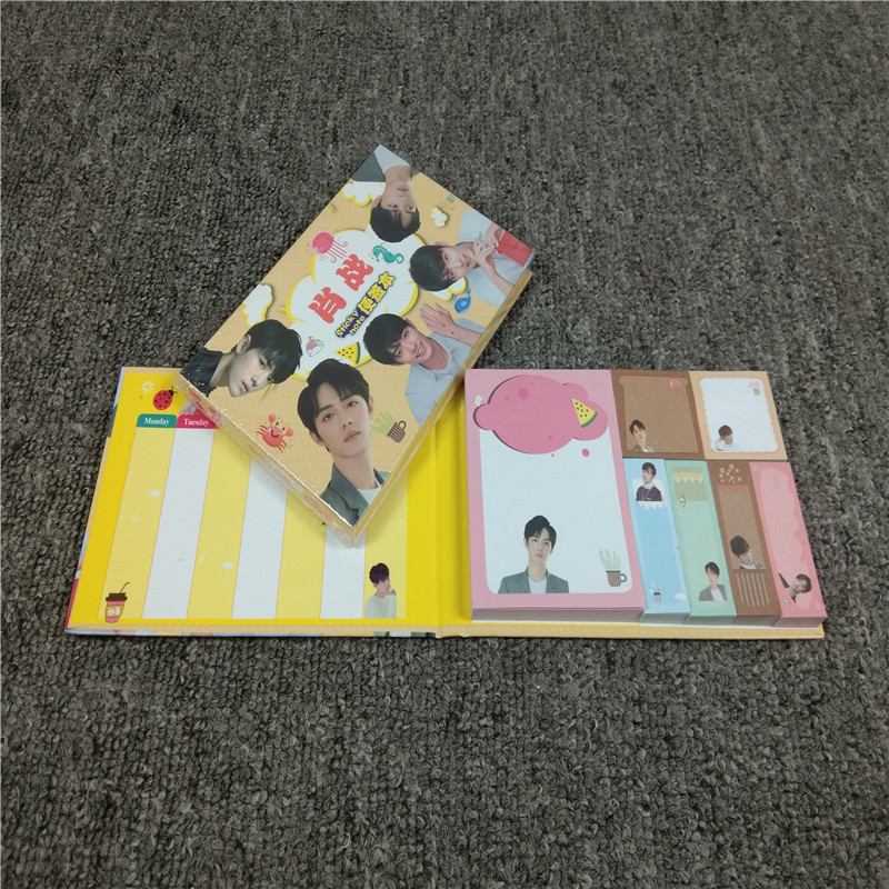 [Có sẵn] Tập giấy note Tiêu Chiến Xiao Zhan