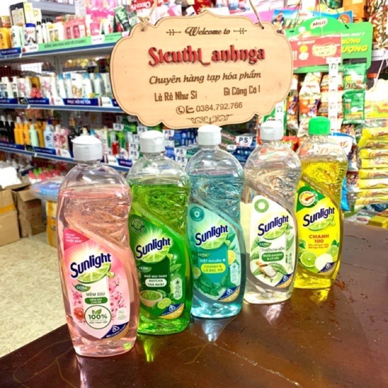 Nước Rửa Chén Sunlight 750g