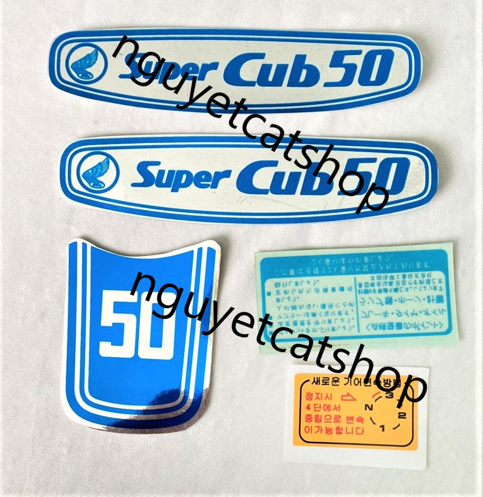 Tem xe cub 78/50