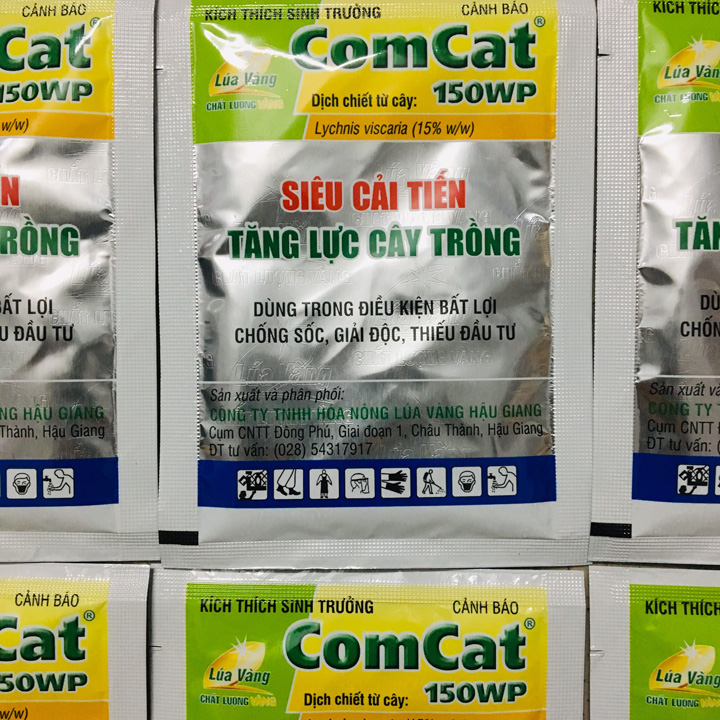 ComCat 150WP- Giúp ra hoa, ra rễ, chống đỗ ngã (gói 5gr)