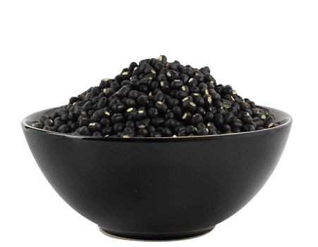 Black urad  (whole) - Đậu đen nguyên hạt (500g)