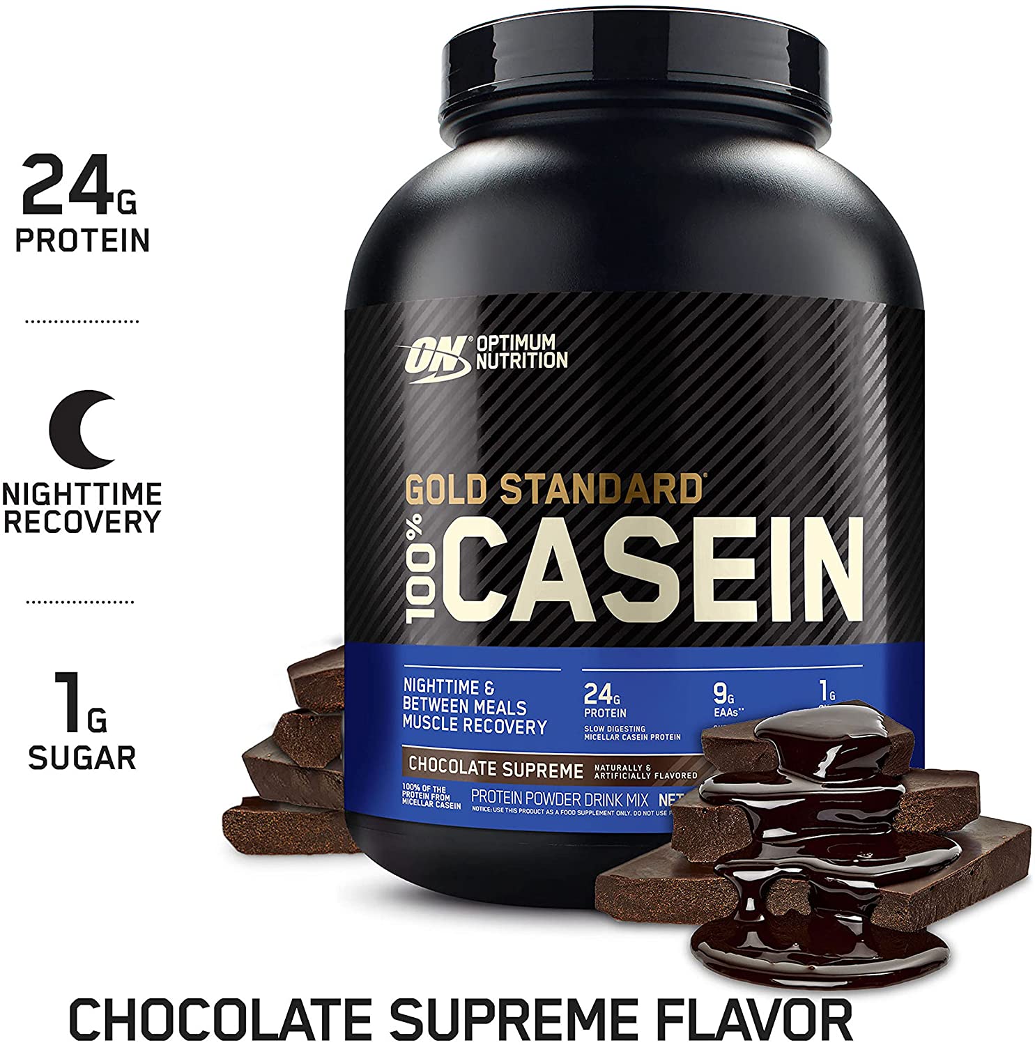 Whey Protein Gold Standard Casein ON 4lbs - Sữa tăng cơ nuôi cơ ban đêm chống dị hóa cơ
