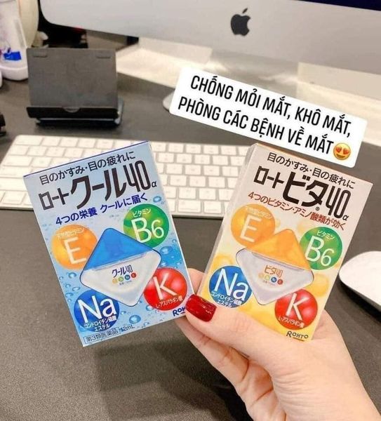 Nhỏ mắt Rohto Nhật Bản (nội địa Nhật) 12ml