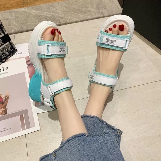 Sandal nữ độn đế 5 phân thời trang