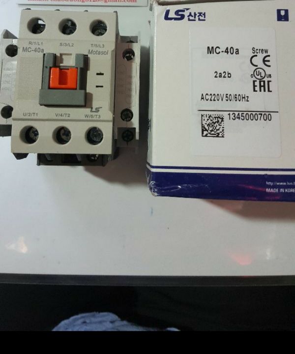 Khởi động từ mc 40a -220v