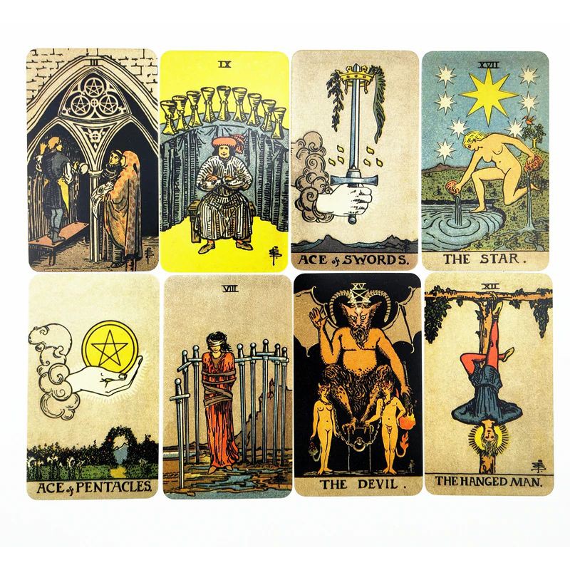 Bộ bài Smith Waite Tarot Borderless Edition L25