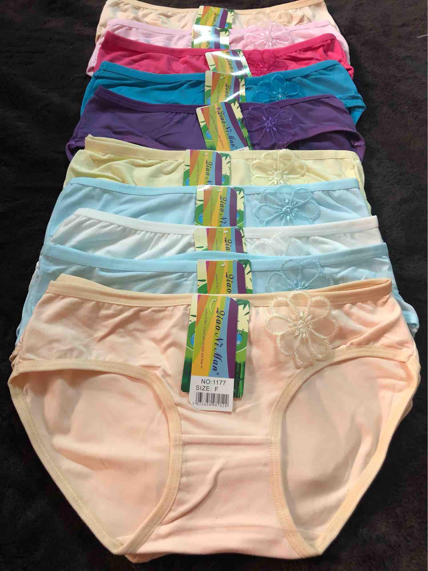 Combo 10 quần lót nữ cotton dày đẹp (VN.1177)