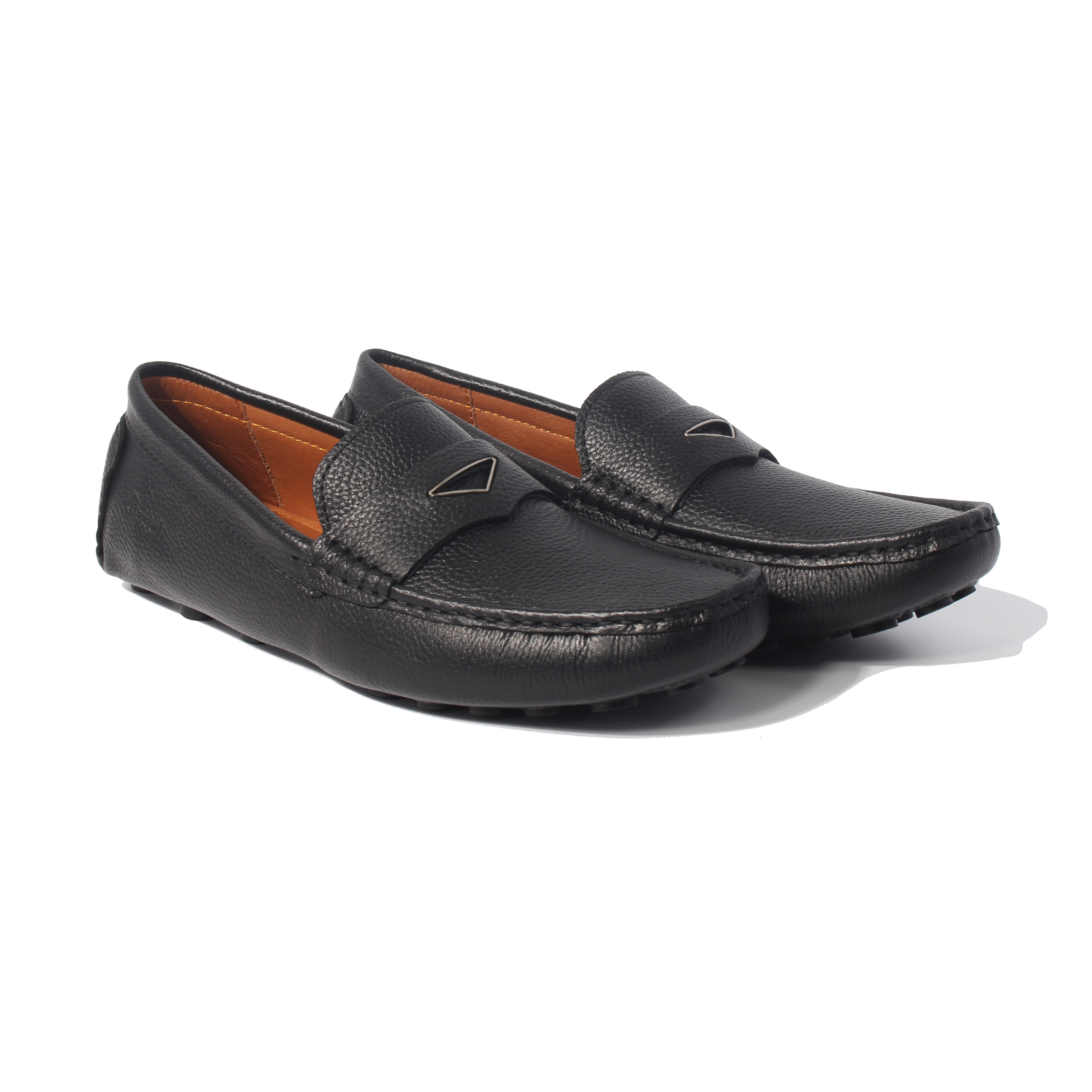 Giày Lười Banuli Nam Da K1ML1T0 - Kiểu Slip-Ons (Moccasins construction)