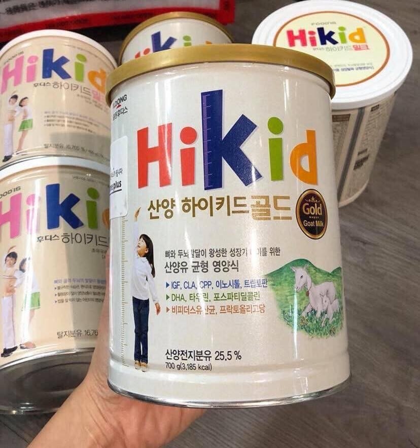 Sữa Dê Hikid Hàn Quốc 700g (trẻ từ 19 tuổi)