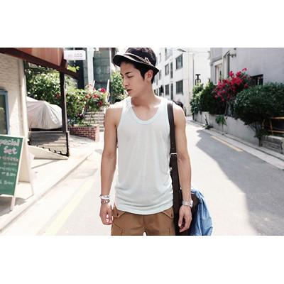 [HCM]Áo Ba Lỗ Nam 100% Cotton Mặc Nhà Thoáng Mát