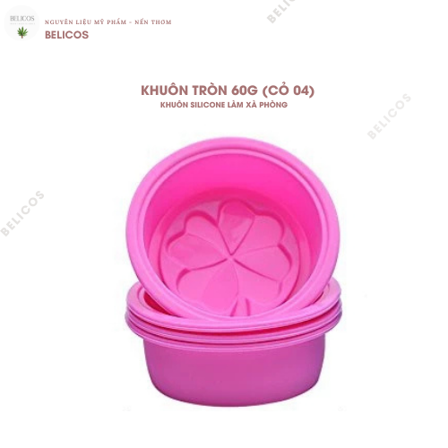 Khuôn Silicone làm xà phòng handmade