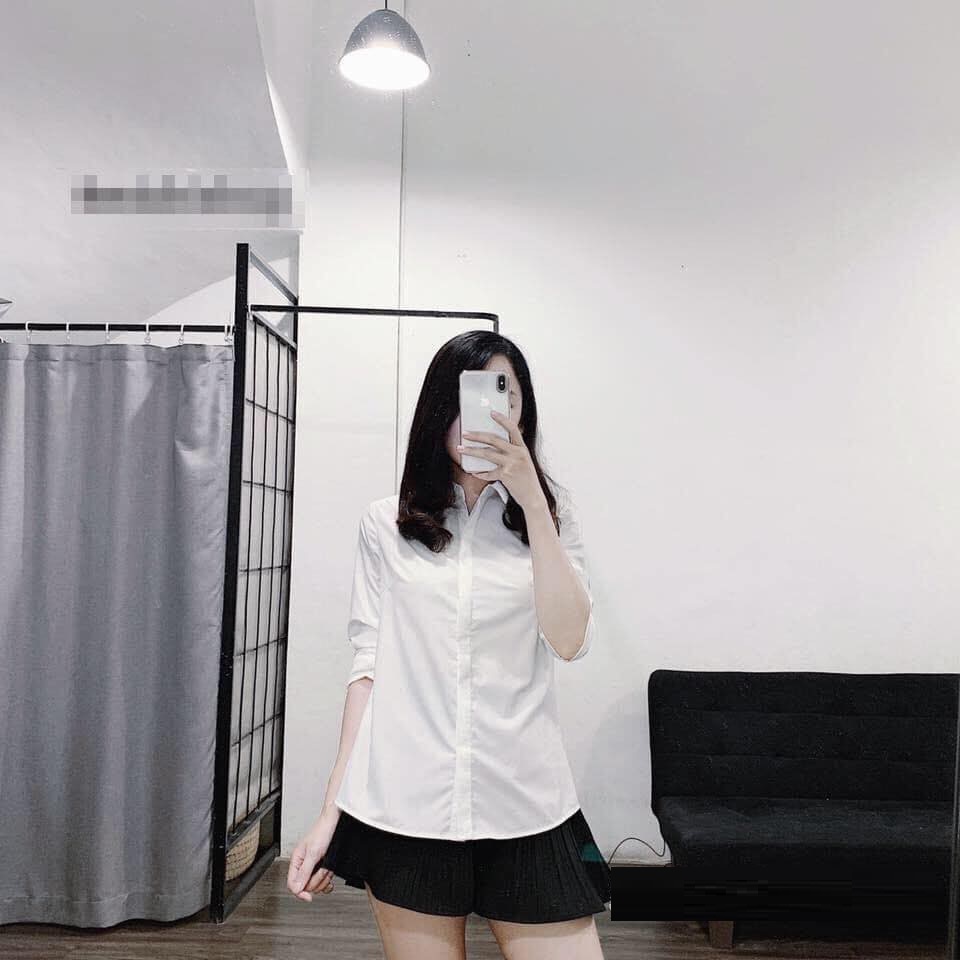 ÁO SƠ MI, áo sơ mi TRẮNG DÀI TAY CÔNG SỞ