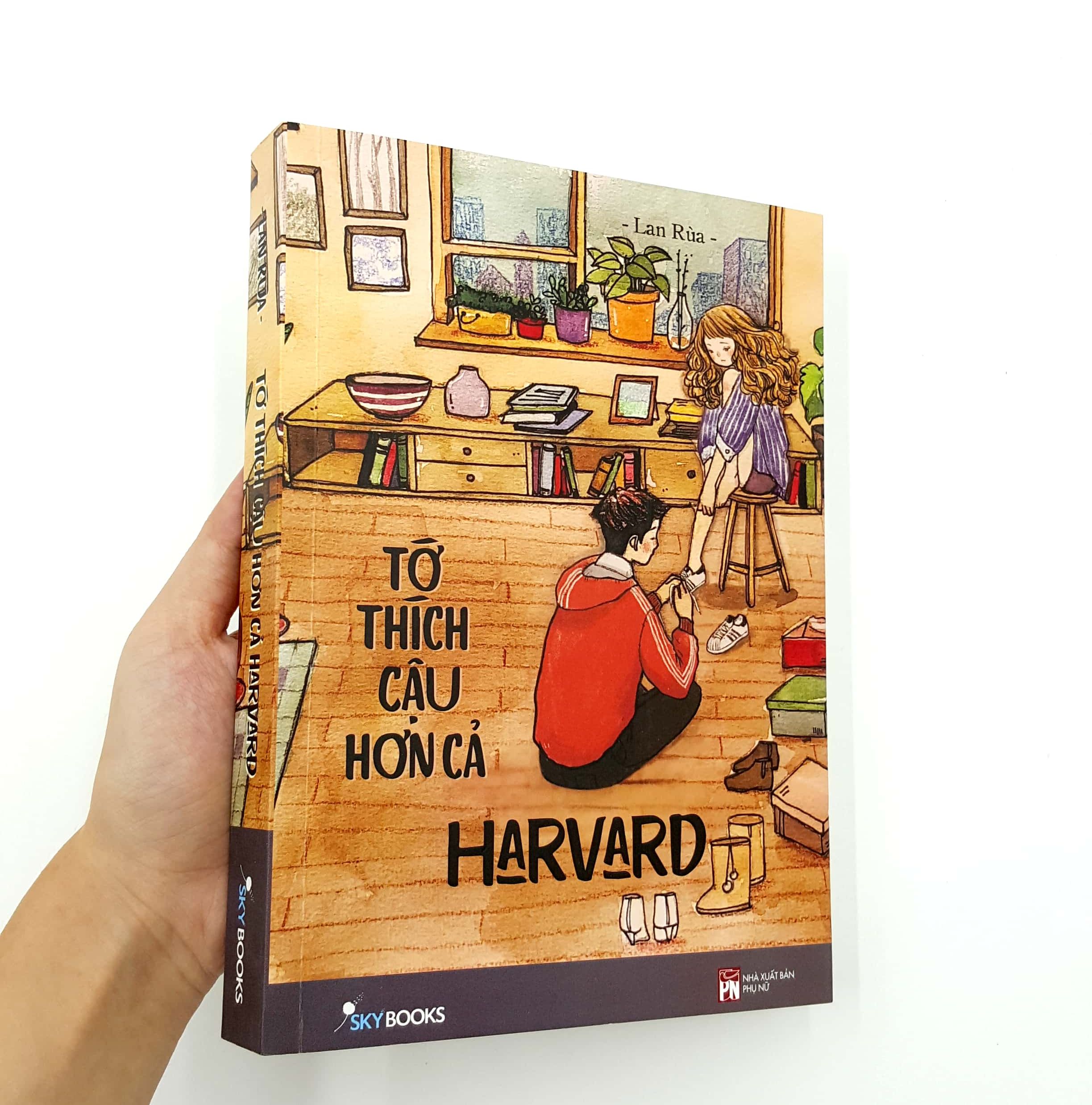 Sách - Tớ Thích Cậu Hơn Cả Harvard tái bản)