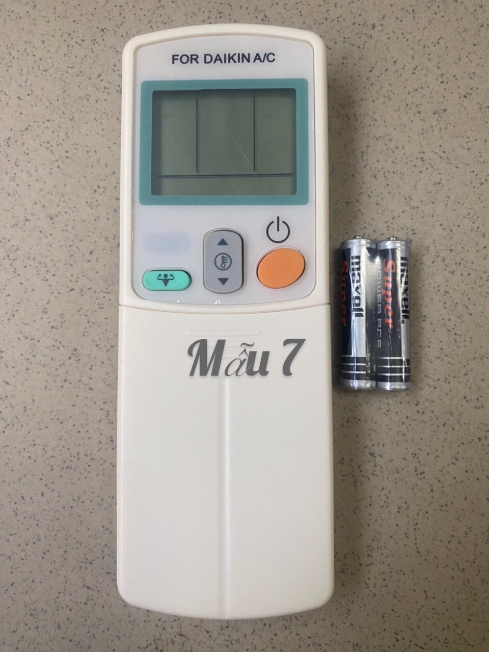 Remote, điều khiển, dùng cho máy lạnh Daikin
